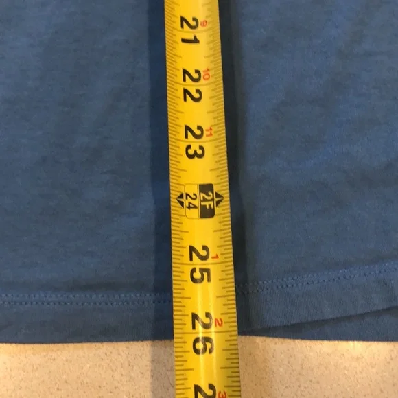 DOG IS GOOD CAT MOM GRAPHIC PRINT T-SHIRT BLUE WHITE SIZE EXTRA LARGE - Picture 11 of 12